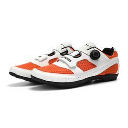 Cycling Footwear Unisex Professional Road Men Shoes Rubber Sole Outdoor SPD Bike Sneakers BOA Breathable Bicycle Riding Training