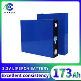 4PCS 3.2V 173Ah Lifepo4 Battery Class A DIY Batteries for Solar Energy Campers Forklift Rechargeable Cells Pack US EU TAX FREE