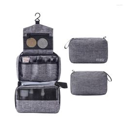 Cosmetic Bags Woman Toilet Bag Large Travel Makeup Organiser Waterproof Women's Folding Toiletry Kit Female