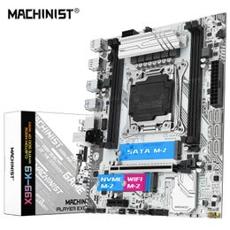 MACHINIST X99 K9 X99 Motherboard LGA 2011-3 Four Channels X99 Chip Support Intel Xeon E5 V3 V4 CPU DDR4 RAM SATA/NVME M.2 Slot