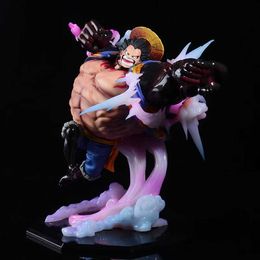 Action Toy Figures One Piece Figure GK Monkey D Luffy Anime Figurine Model Collection Dolls Statue Toys Figma Children Gifts 15cm T230105