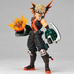 Action Toy Figures Vicootor In Stock Original BP Japanese My Hero Academia Bakugou Katsuki PVC Action Figure Toys Model Doll T230105