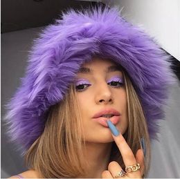 Fashion Ladies Girls Plush Hats Dome Cap Beanies Warm Decorative For Spring Fall And Winter Wear