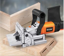 Tree Cutting Machine 760W Multi Function Biscuit Jointer Electric Tool Authentic Woodworking Slotting Machine 11600RPM