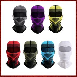 MZZ03 Breathable Balaclava Motorcycle Full Face Cover Motorbike Cycling Bike Mask Motocross Moto Riding Helmet Liner Caps Men Women