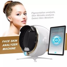 Skin Diagnosis System BitMoji AI Smart Detector 8 Spectrum Digital Magic Mirror Skin Analyzer Detection Tester Facial Camera Machine