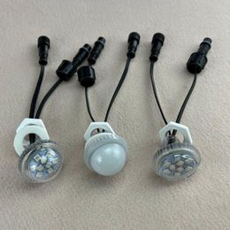 Strings Addressable 35mm Led Pixel Light;DC12V;2.16W;IP68;UCS1903/WS2811 IC;clear/frosted Cover;xConnect/13.5mm Waterproof Pigtails