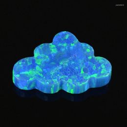 Pendant Necklaces 2023 Design 7.3 12mm Blue Opal Cloud Shape DIY Chain Handmade Necklace For Jewellery Women Christmas Gift