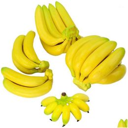 Party Decoration Simation Bubble Big Banana Fruit Model Table Display Home Toys Plastic Crafts Props Drop Delivery Garden Festive Su Dhrnd