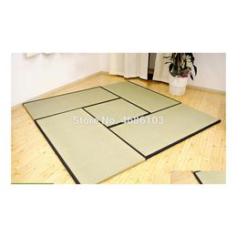 Other Bedding Supplies Japanese Style Natural St Cori Mattress Unfoldable Tatami Thickness 3Cm Floor Environmental Protection Drop D Dhfzw