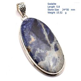 Pendant Necklaces Genuine Charoite Agate Jasper Peridot Ruby Zoisite Sodalite Amethyst Sillver Overlay Over Copper