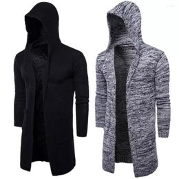 Men's Sweaters 2023 And Winter Men's Cardigan Single-Breasted Fashion Knit Plus Size Sweater Stand Collar External Wear No Buttons