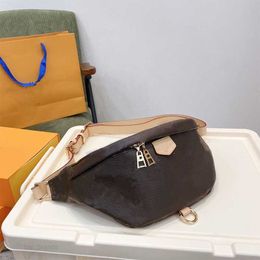 2023 Retro Fashion Bag Ladies Double Zipper Opening And Closing Classic Presbyopia Luxury Designer Handbag Messenger Waist Bag top