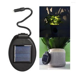 Solar Garden Light Outdoor Waterproof Flower Pot Flowerbed Landscape Decoration Lighting