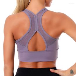 Women's Tanks Woman Backless Bra Beautify Ladies Fashion Soft Female Sexy Lingerie Bralette Gathered Sports Underwear Push Up Sport