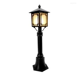 Chinese Style Outdoor Villa Garden Community Courtyard Aisle Waterproof Landscape Lawn Lamp