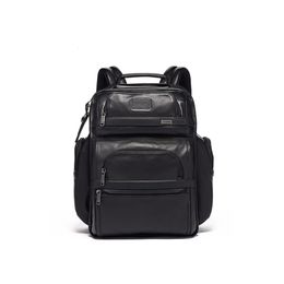 School Bags 578D3 Leather TPASS Business Class Top Cowhide Backpack Men's Computer 230106