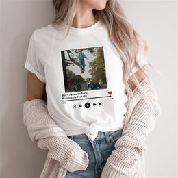 Women's T Shirt Running Up hat Hill Shirt Stranger hings Inspired Unisex Shirts hings Song Casual Streetwear op 230105