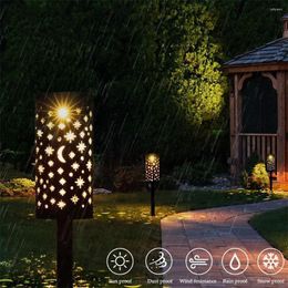 Garden Light Solar Waterproof LED Lawn Lamp Moon & Star Projector Outdoor Courtyard Villa Landscape Decoration