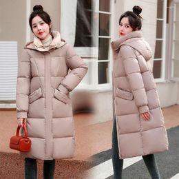 Women's Trench Coats Women's Lengthen Puffer Coat Thickened Winter Hooded Turtleneck Women Parka 2023 Spring Autumn