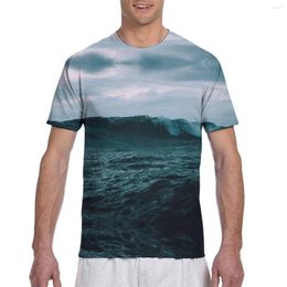 Men's T Shirts 2023 Fashion Scenery Graphic Short Sleeve Sea Full Print Tees Hip Hop Men Women Chic O Neck Tshirt Clothes Top