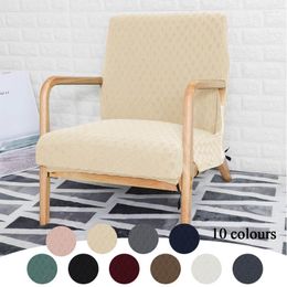 Chair Covers Home Decor Slipcover Protector Seat Cover Armchair Stretch Wood Zipper Elastic Modern