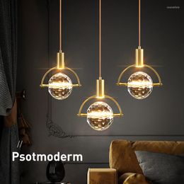 Pendant Lamps JMZM Modern Crystal Small Chandelier Simple Personality Round Bedroom For Living Bar Dining Room Loft Indoor Lighting