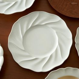 Plates Modern Hospitality Plate Sets European Porcelain Luxury Dessert Festive Salad Platos Vajilla Serving Dishes