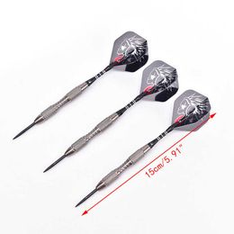 Darts 3pcs/Set Tungsten Steel Needle Tip Darts Shafts With Dart Flights Indoor Sports 0106