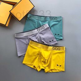 Underpants Designer Mens Underwears Short Underwear Boxer Ice Silk Summer Ultra Thin Section Popular Loose Shorts Head Slit QAQ EE7Y