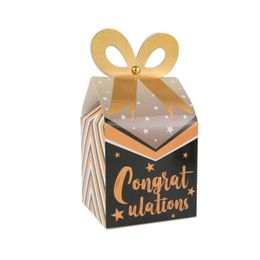 New Graduation Season Celebration Candy Box Graduation Theme Party Bachelor's Dress Cake Cookies Boxes A377