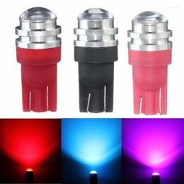 10pcs DC12V 194 168 5630 0.8W 2SMD Led Auto Licence Number Plate Wedge Light Lamp Bulbs Pure White/Pink/Blue/Red/Ice Blue