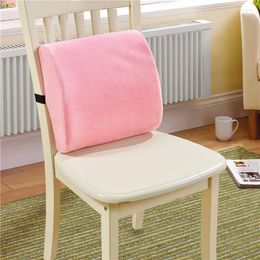 Pillow Lumbar Support For Chair Memory Foam Back And Comfort Dinning Room Office Waist