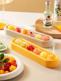 Baking Moulds Ice Ball Maker Cube Silicone Mould 2 Colours 2023 Summer Ins Home Kitchen Accessories