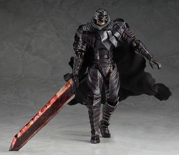 Action Toy Figures 16cm Game Berserk Beruseruku Figma 410 Black Swordman Joint movement Action Figure PVC Collection Model toys for christmas gift T230105