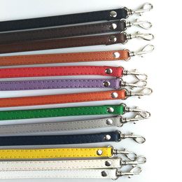 Bag Parts Accessories 120cm Long PU Leather Shoulder Strap Handles DIY Replacement Purse Handle for Handbag Belts 230106