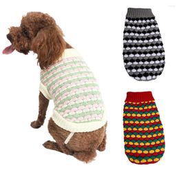 Dog Apparel Fashion Cat Striped Sweater For Small Dogs Chihuahua Pomeranian Warm Winter Puppy Clothes Pullovers Ropa De Perros Mascotas