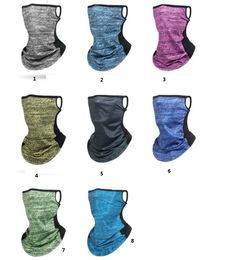 Motorcycle Cycling magic Scarves Anti UV breathable Masks Neck Gaiter Hood Tactical Triangle Scarf Bandana