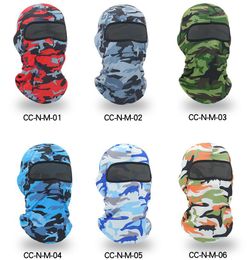 Multifunctional Full Face Mask camo Balaclava hat Headwear Cycling Masks Motorcycle Riding Sports cap