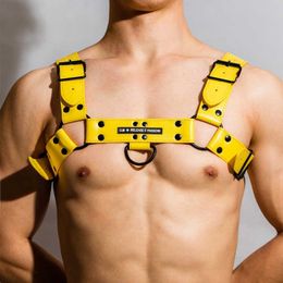 Beauty Items sexyy Men Harness BDSM Bondage sexy Toys For Couples Body Lingerie Fetish PU Erotic Accessories Gay Corset Top Lenceria Hombre