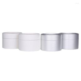 Gift Wrap 20pcs/ Lot Moistureproof Cylinder Packaging Box Stock Round Cardboard Container Inner Wall Food Grade Paper