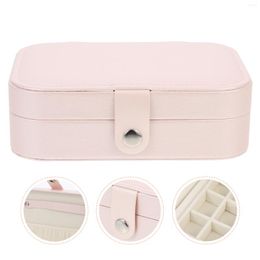 Storage Boxes Box Jewelry Case Ring Travelstorage Organizer Necklace Holderportable Container Jewellery Display Rings Earrings Bearer Gift