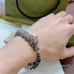 Charm Bracelets Fashion men Jewellery designer for women love bracelet Titanium