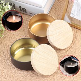 Storage Bottles Candle Jars With Lid Bulk Round Container Tins Tinplate Can DIY Salves Skin Care Beauty Samples Travel Empty Box