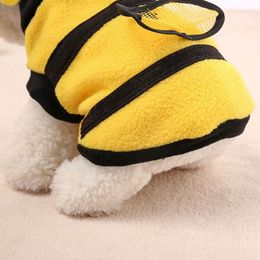 Dog Apparel Pet Product Clothing With Cute Little Bee Clothes For Cotton Puppy Sports Style Winter Fall