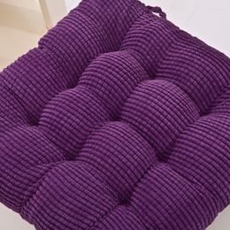 Pillow Lattice Fashion Soft Thick Pure Colorful Decorative Office Chair Pad Square Plaid Sofa Seat S Home Decor