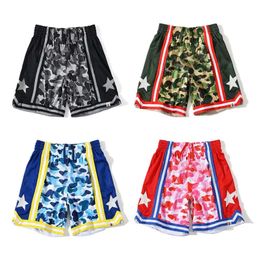 Shorts mans outdoor womens wear sportwear Camouflage dot fashionable Camo Mesh Breathable Large Stars designer Basketball lovers Boxer pants