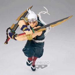 Action Toy Figures Vicootor In Stock Original Genuine Demon Slayer Vibration Stars 13cm Uzui Tengen Collection Anime Action Figure Kids Toys T230105