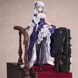 Action Toy Figures Frontline Model Toys HK416 Standing Posture Star Cocoon Edition Ladder and Piano Case Sexy Girls PVC Action Figures Toys Gifts T230105