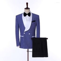 Men's Suits 2023 Brand Style Men Floral Pattern Suit Slim Fit Groom Tuxedo 3 Piece Custome Prom Blazer Terno Masculino Homm